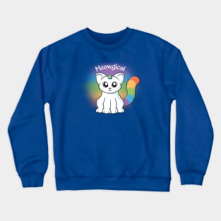 Meowgical Unicorn Cat Crewneck Sweatshirt